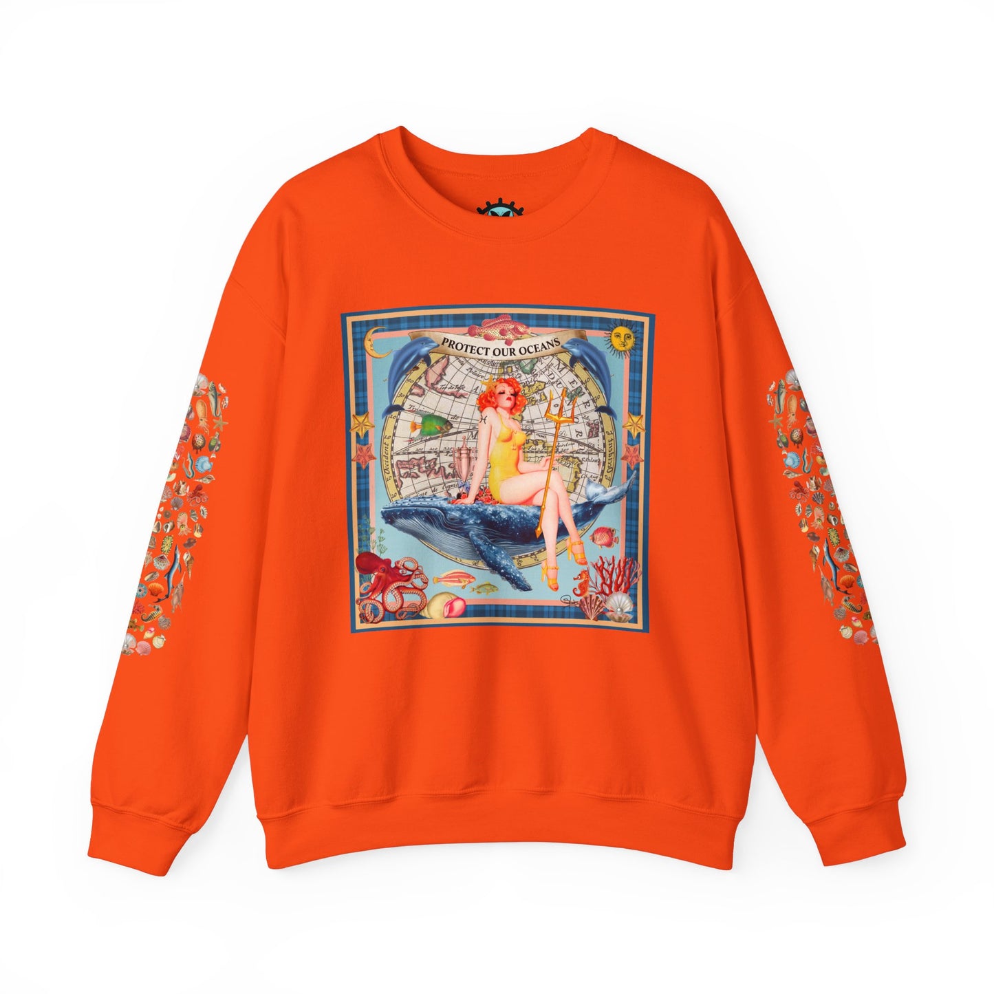 Protect Our Oceans - Unisex Crewneck Sweatshirt