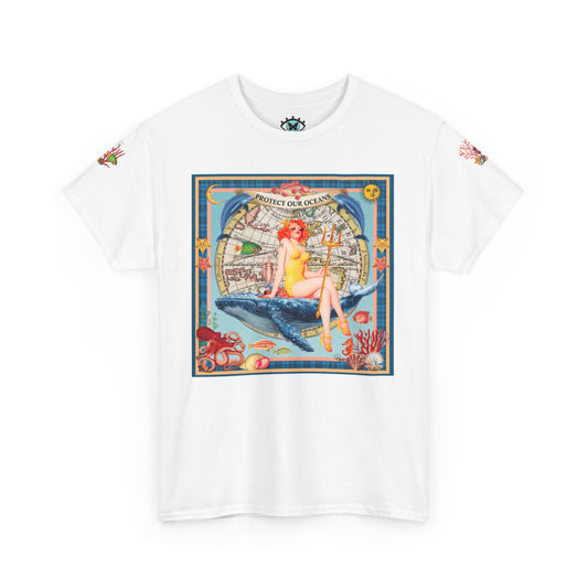 Protect Our Oceans - Unisex Cotton T-Shirt