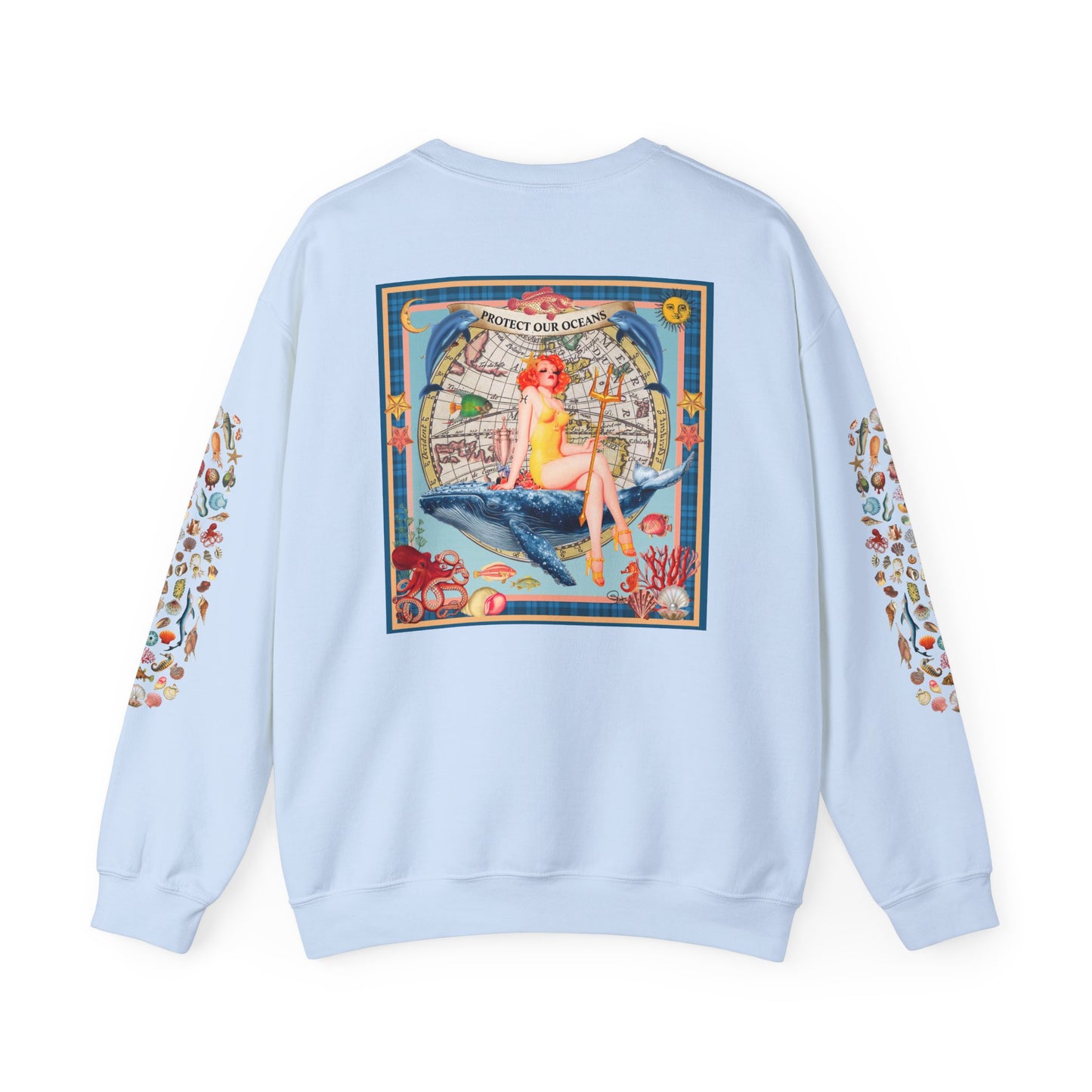 Protect Our Oceans - Unisex Crewneck Sweatshirt