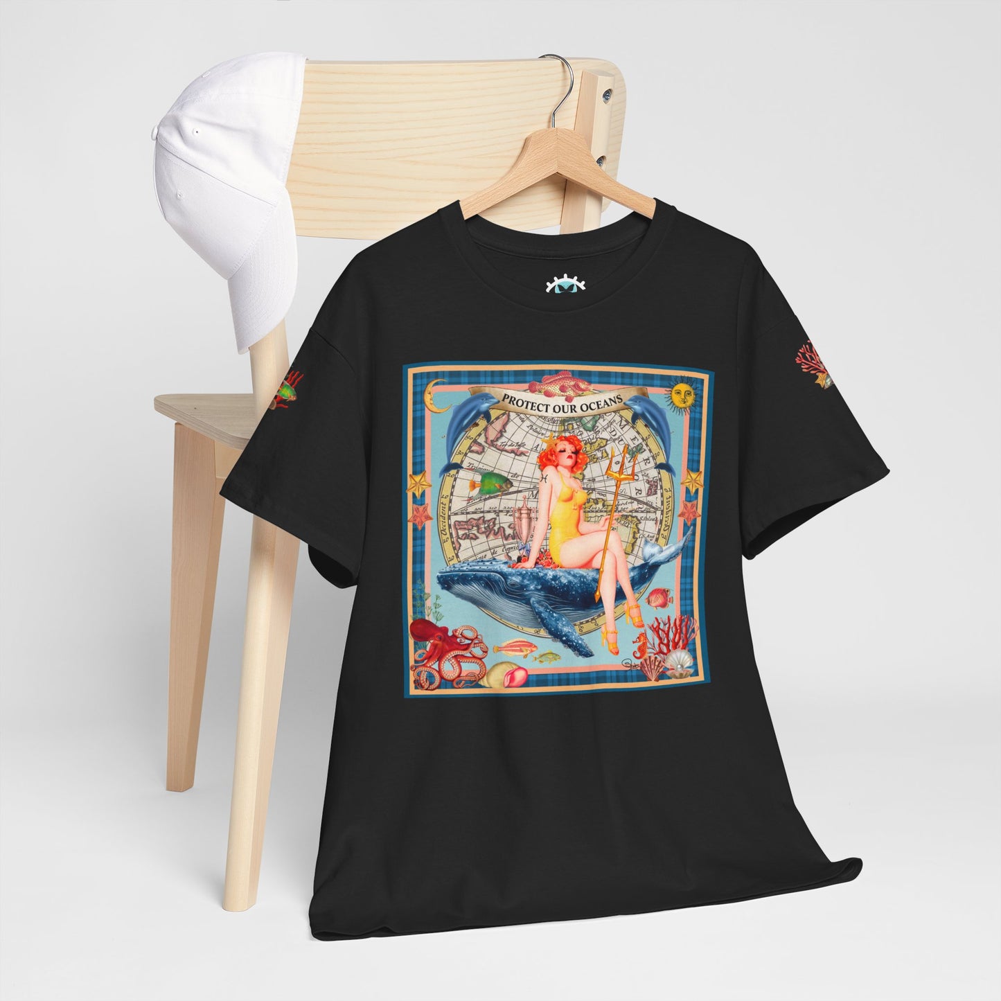 Protect Our Oceans - Unisex Cotton T-Shirt