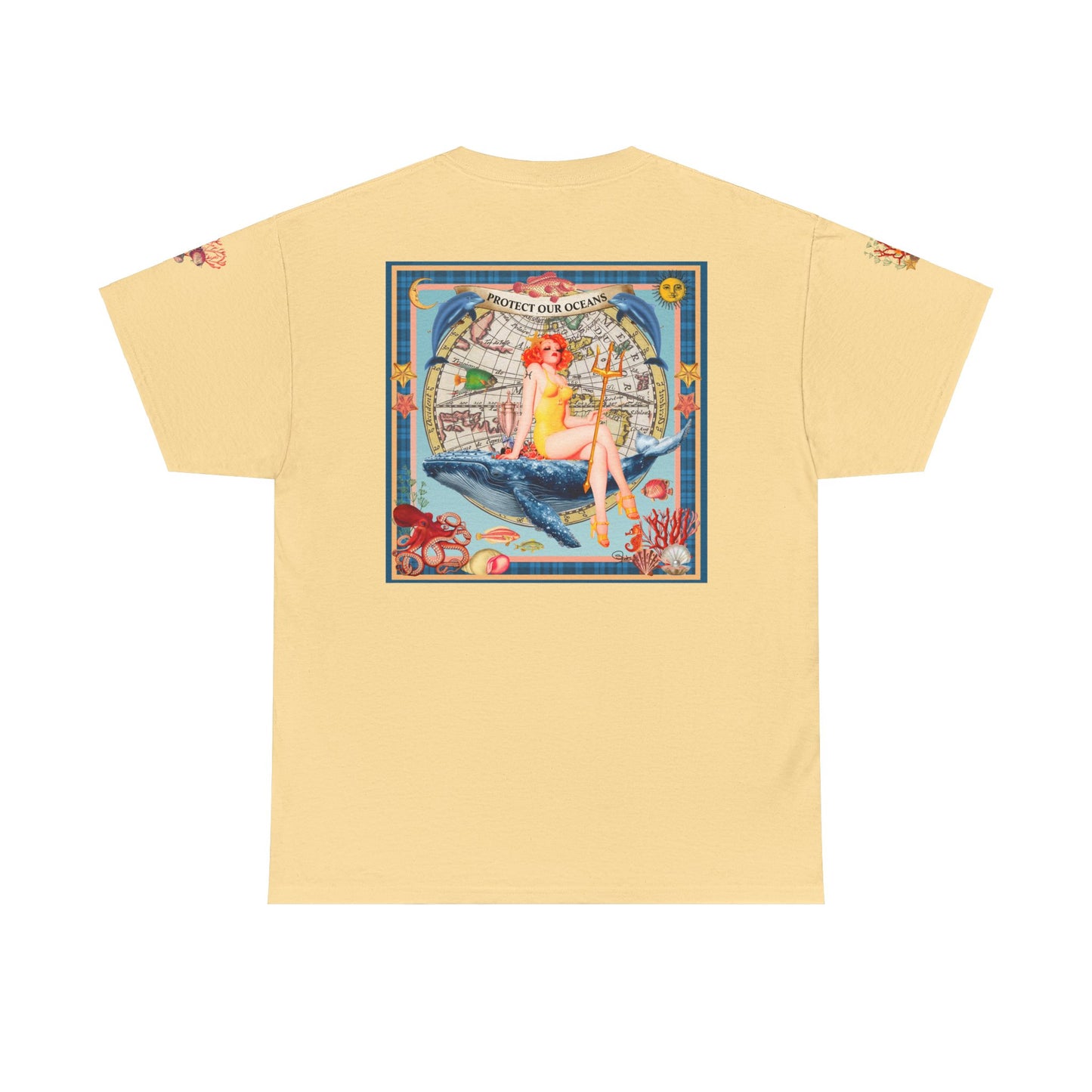 Protect Our Oceans - Unisex Cotton T-Shirt
