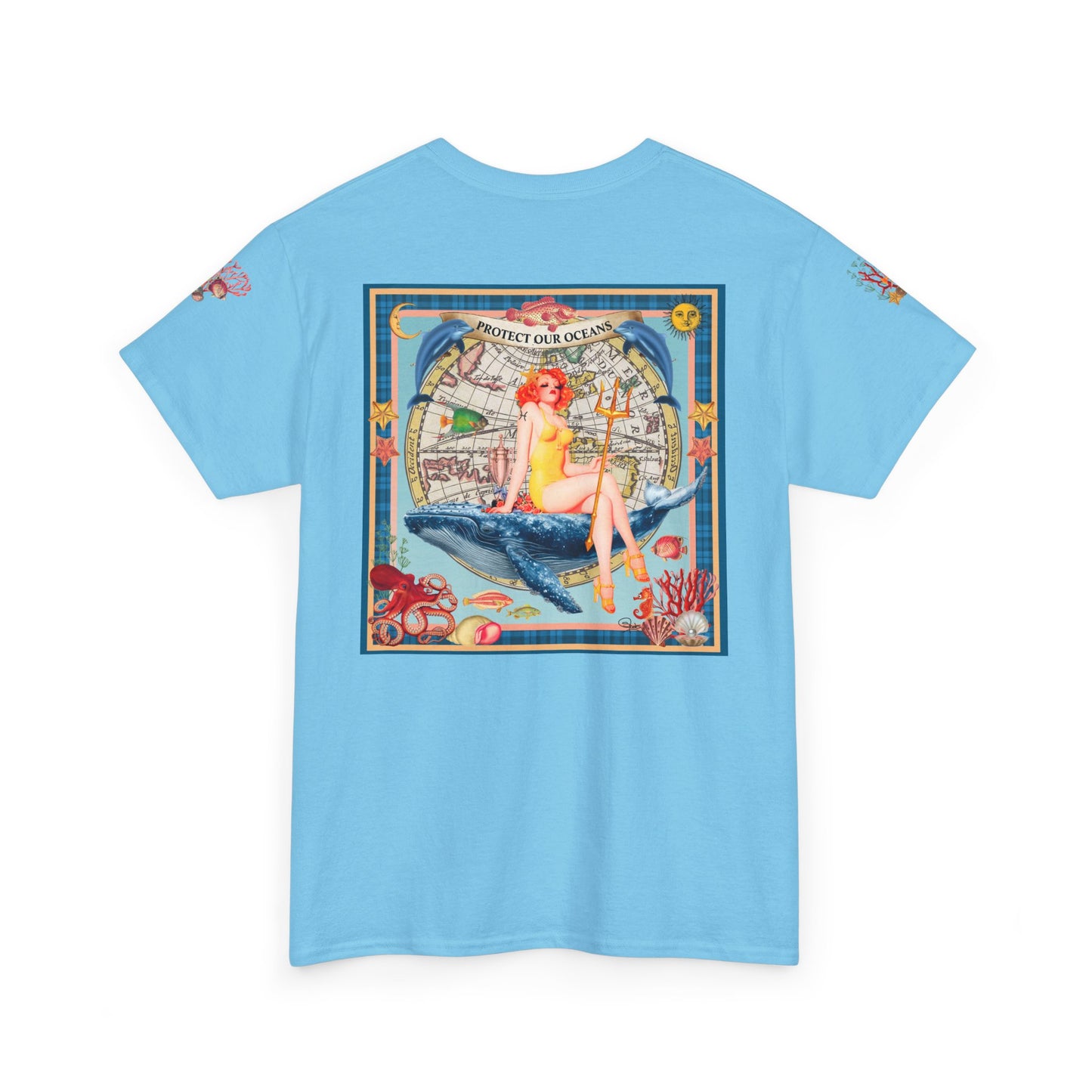 Protect Our Oceans - Unisex Cotton T-Shirt