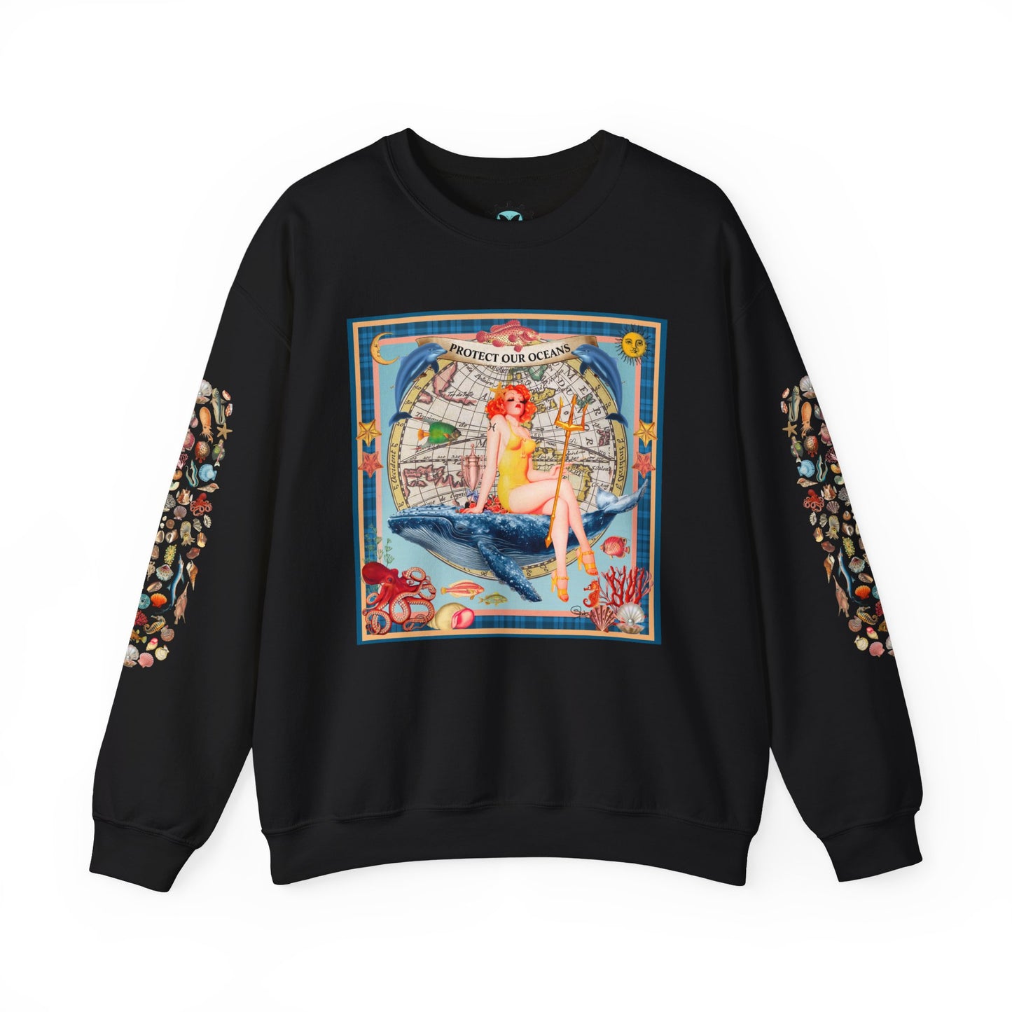 Protect Our Oceans - Unisex Crewneck Sweatshirt