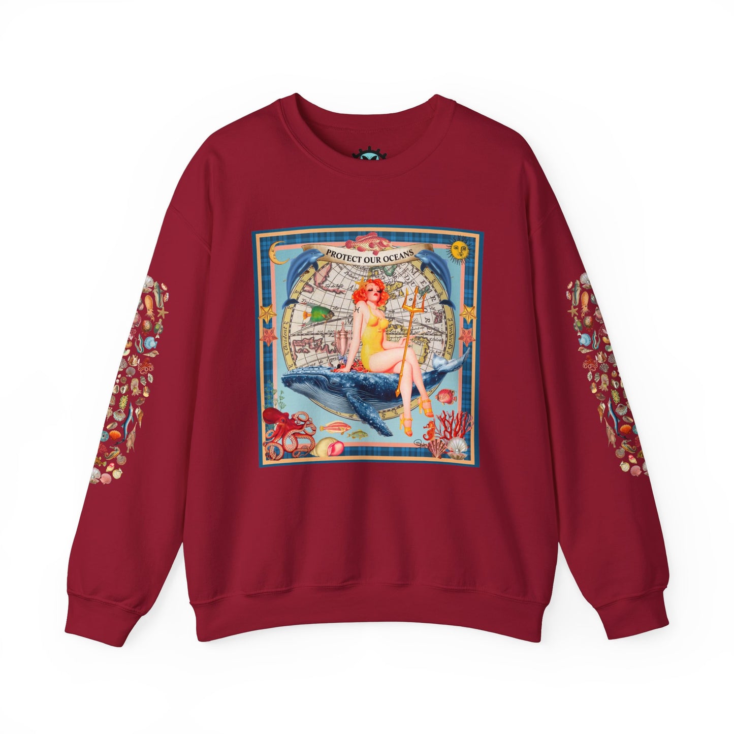 Protect Our Oceans - Unisex Crewneck Sweatshirt