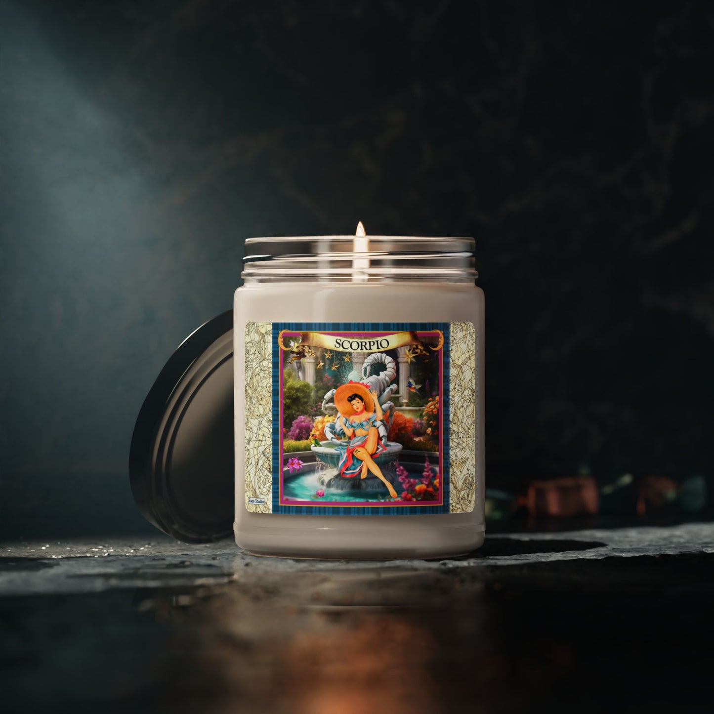 Scorpio II (Oct 24 - Nov 21) - Zodiac Scented Soy Candle, 9oz