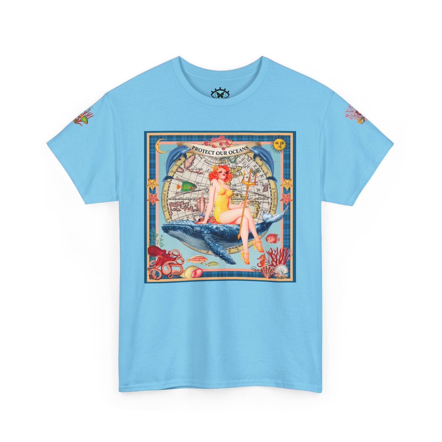 Protect Our Oceans - Unisex Cotton T-Shirt