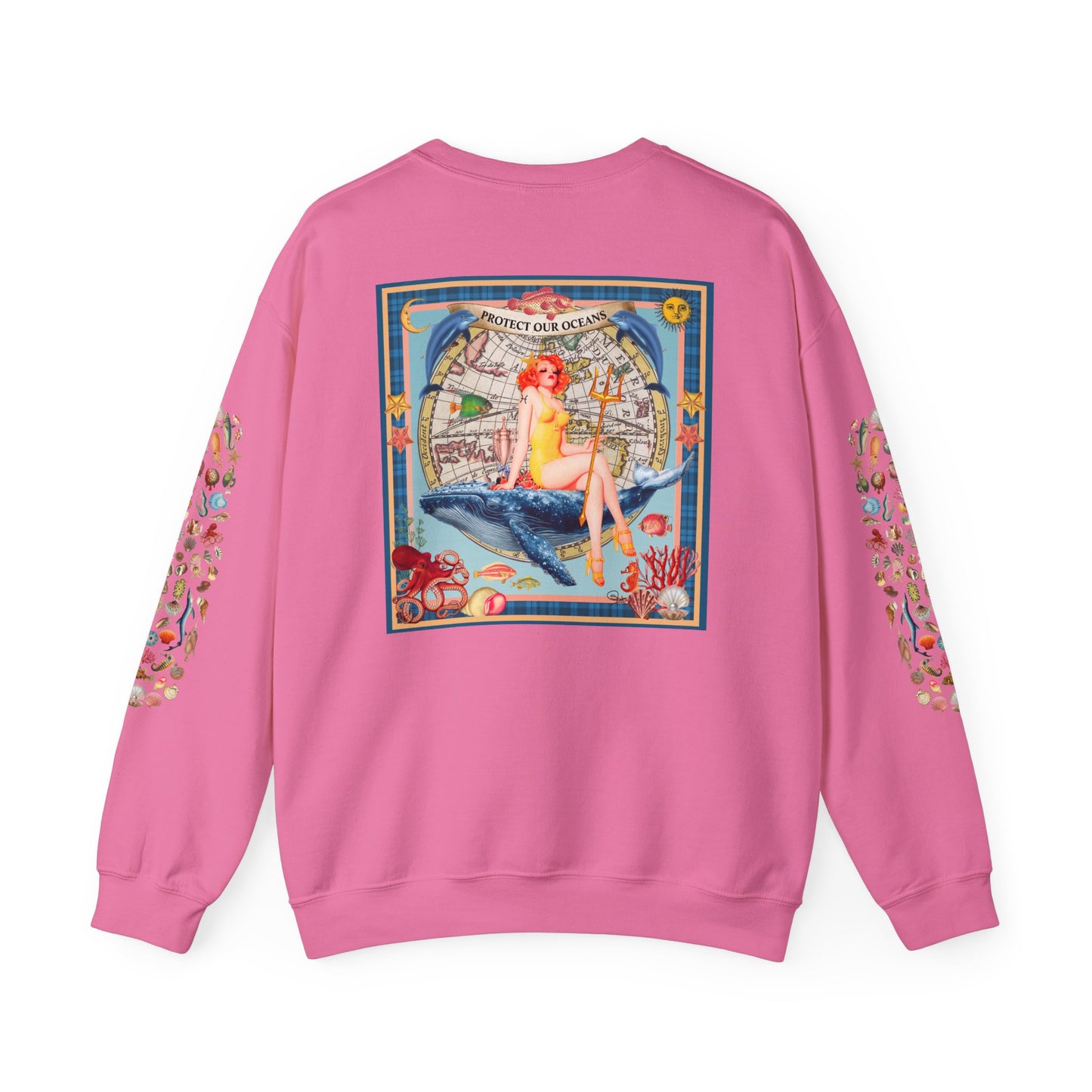 Protect Our Oceans - Unisex Crewneck Sweatshirt