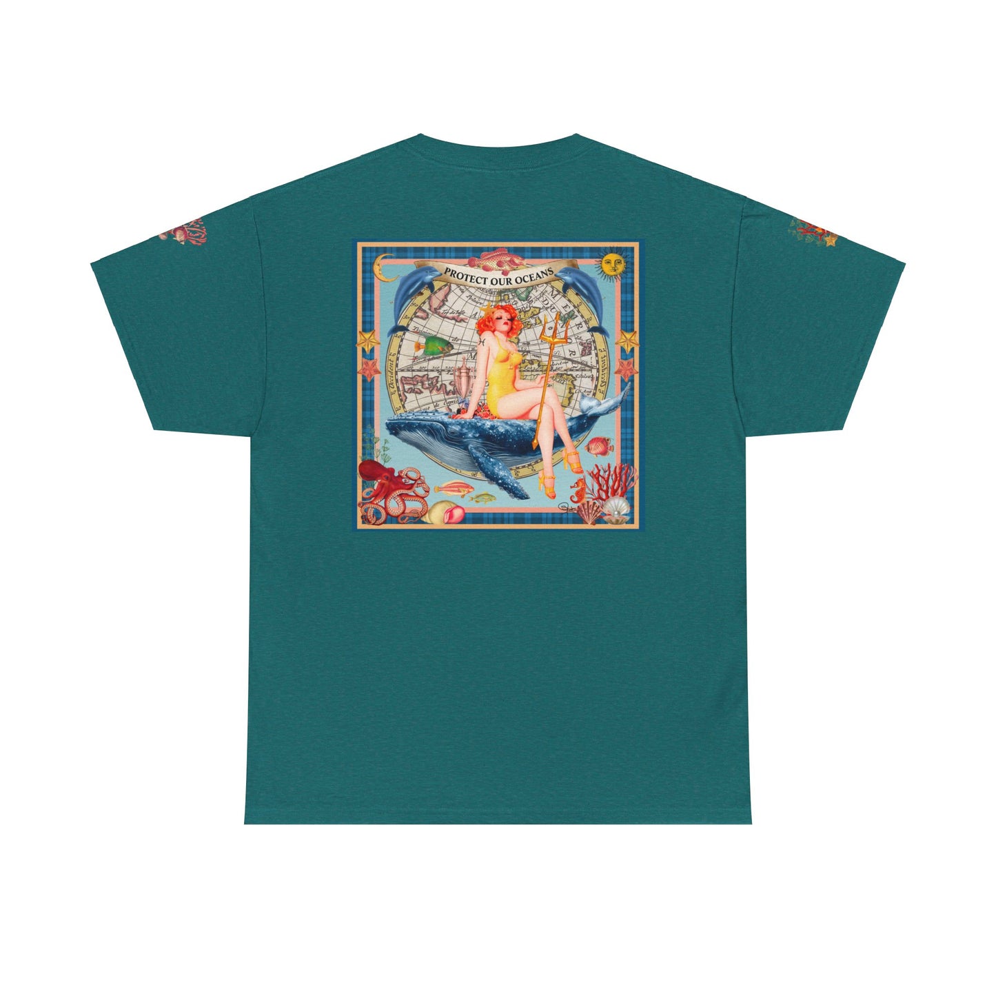 Protect Our Oceans - Unisex Cotton T-Shirt