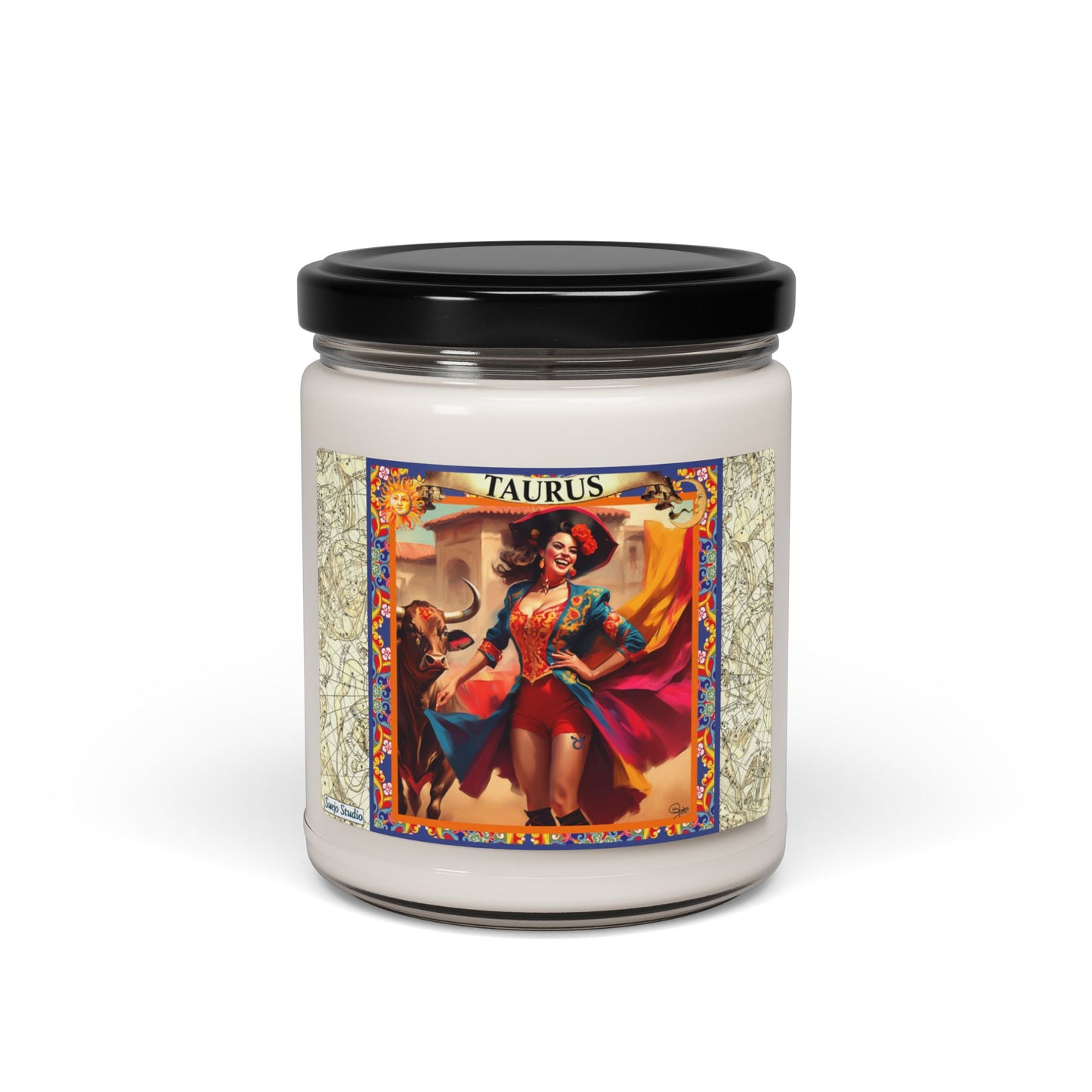 Taurus (Aril 20 - May 20)  - Zodiac Scented Soy Candle, 9oz