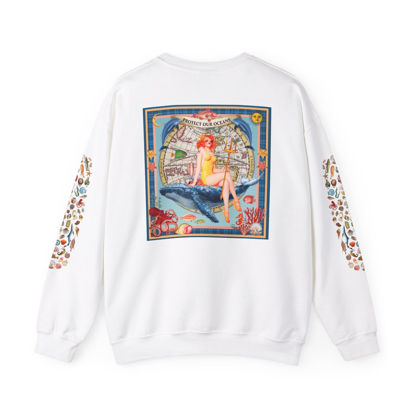 Protect Our Oceans - Unisex Crewneck Sweatshirt