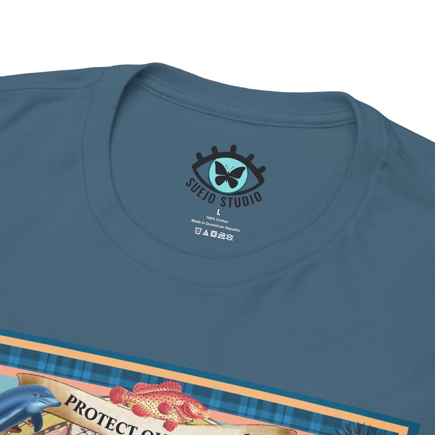 Protect Our Oceans - Unisex Cotton T-Shirt