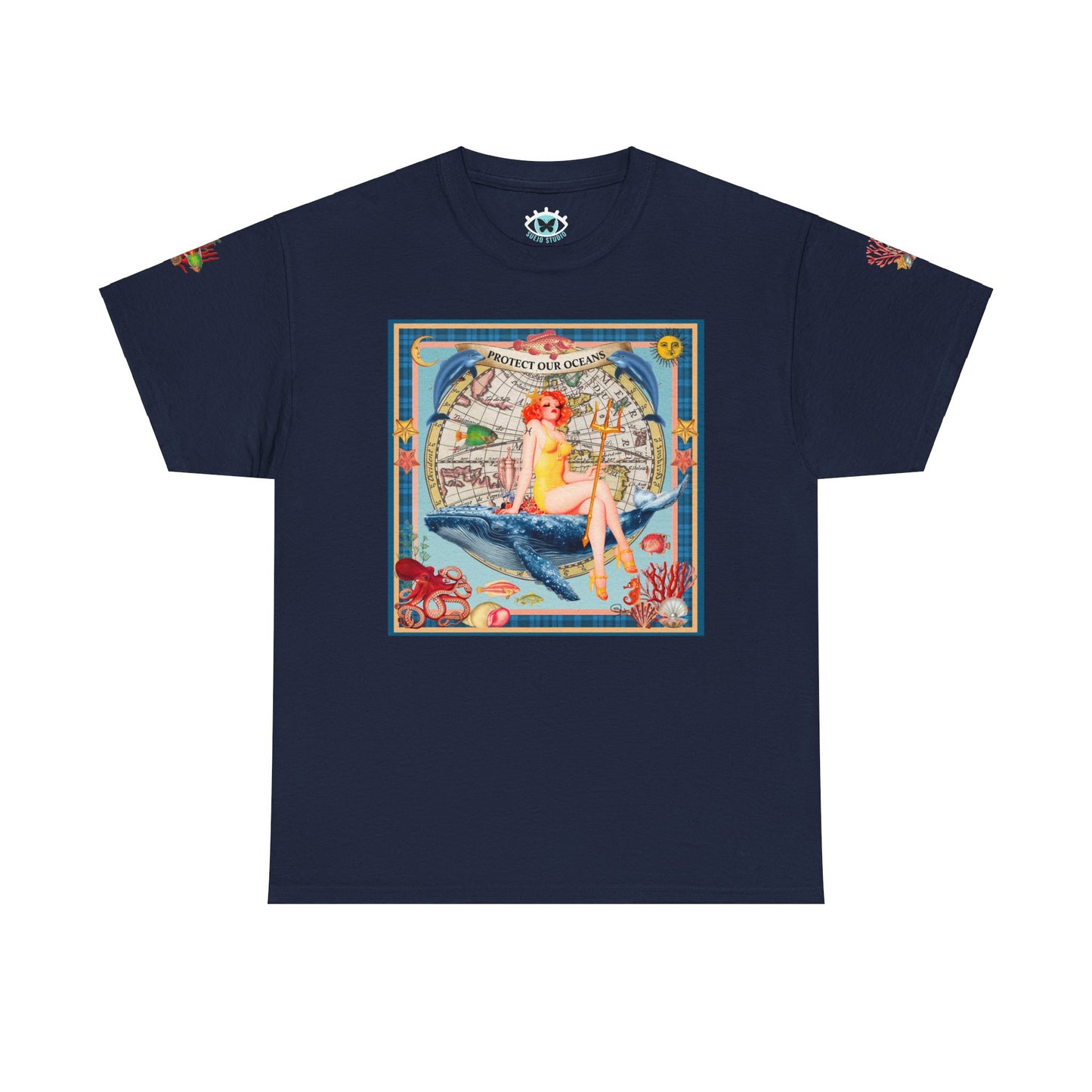 Protect Our Oceans - Unisex Cotton T-Shirt