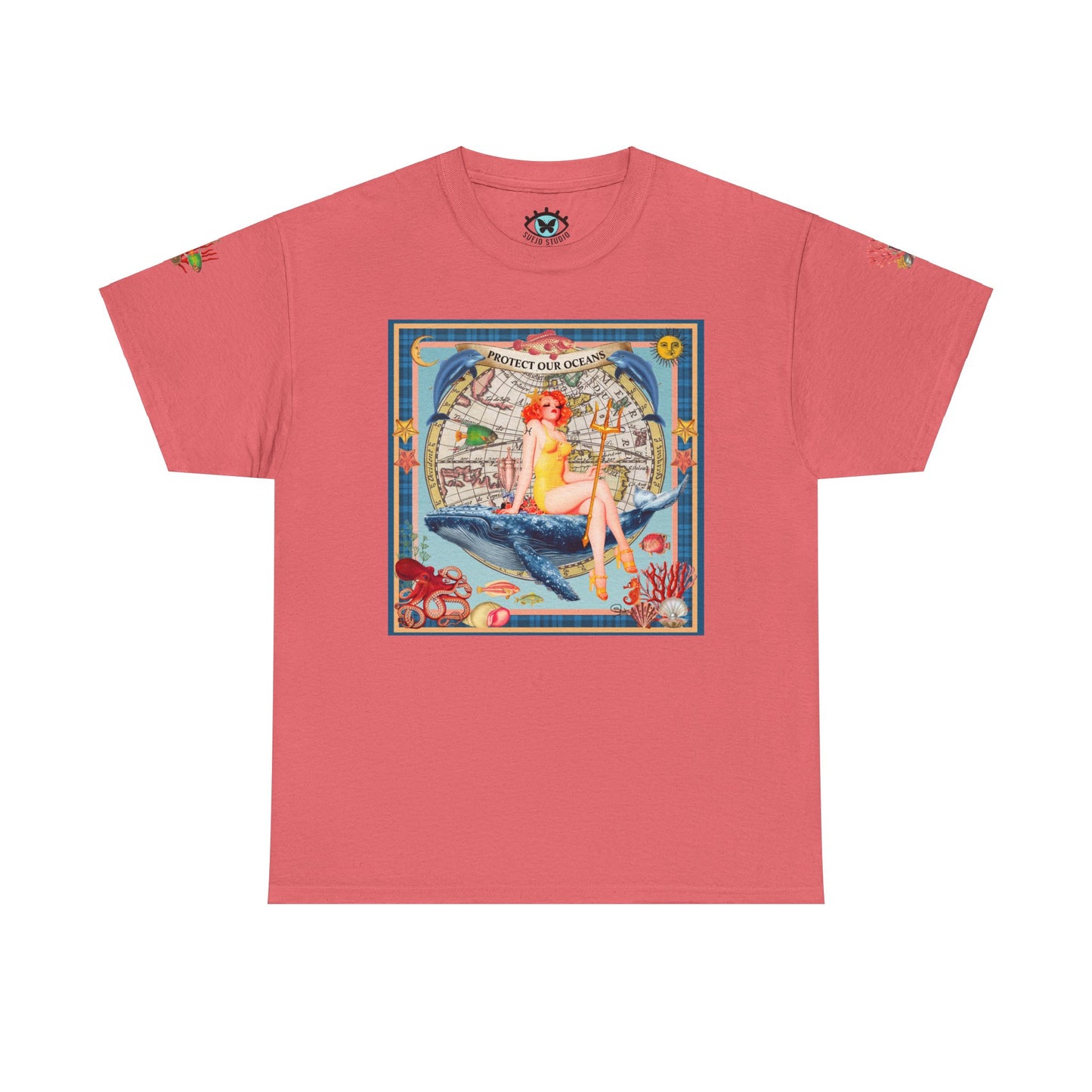 Protect Our Oceans - Unisex Cotton T-Shirt