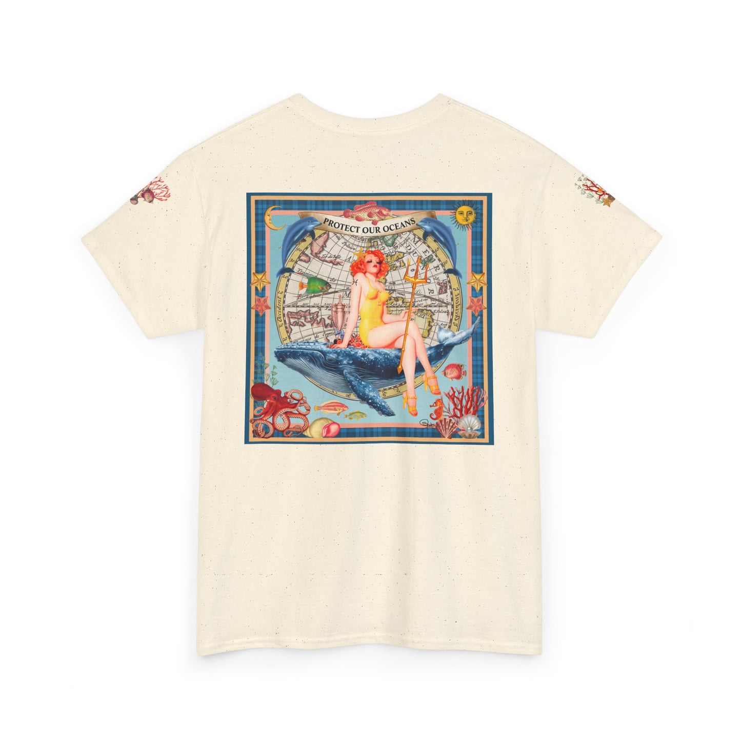 Protect Our Oceans - Unisex Cotton T-Shirt