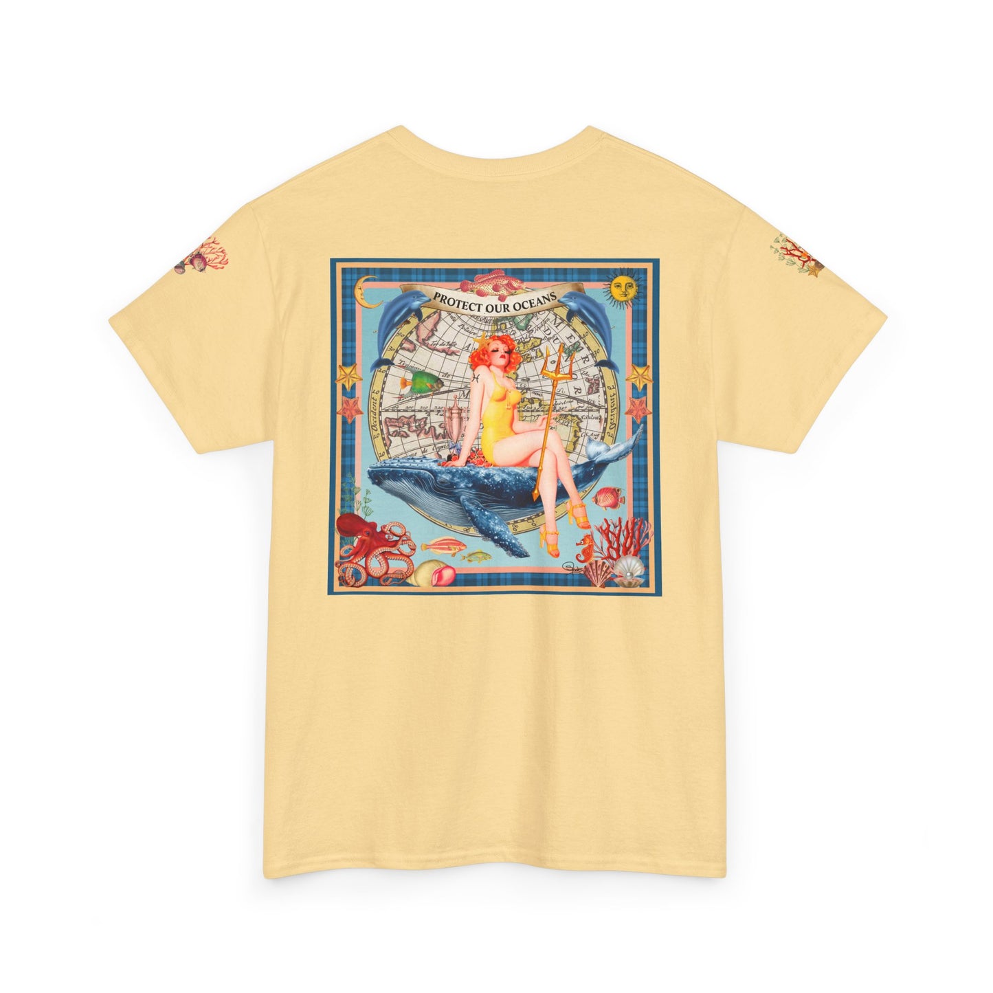 Protect Our Oceans - Unisex Cotton T-Shirt