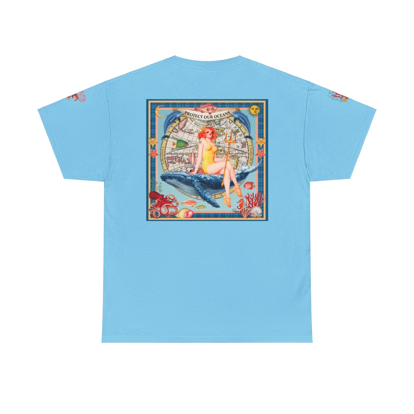 Protect Our Oceans - Unisex Cotton T-Shirt