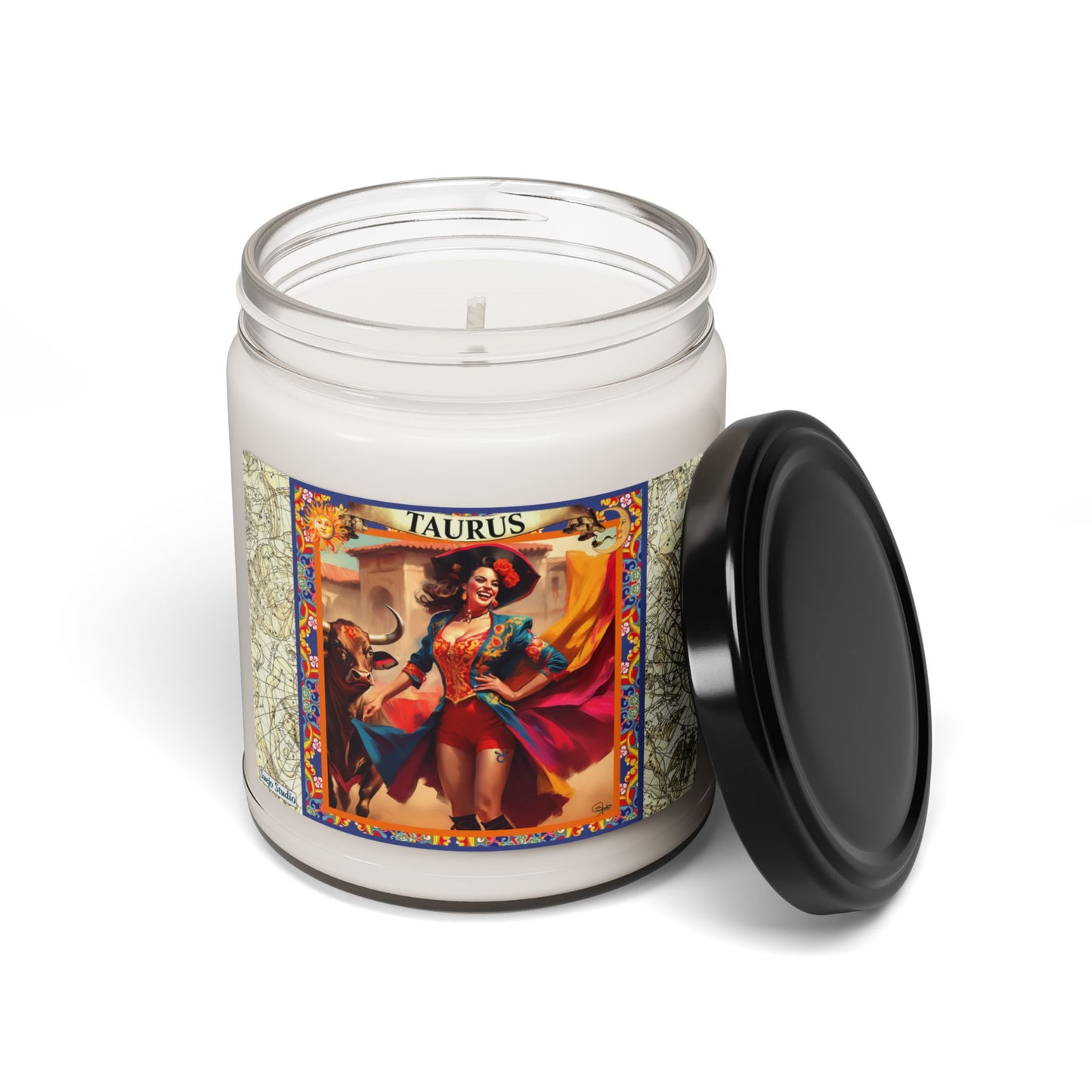 Taurus (Aril 20 - May 20)  - Zodiac Scented Soy Candle, 9oz