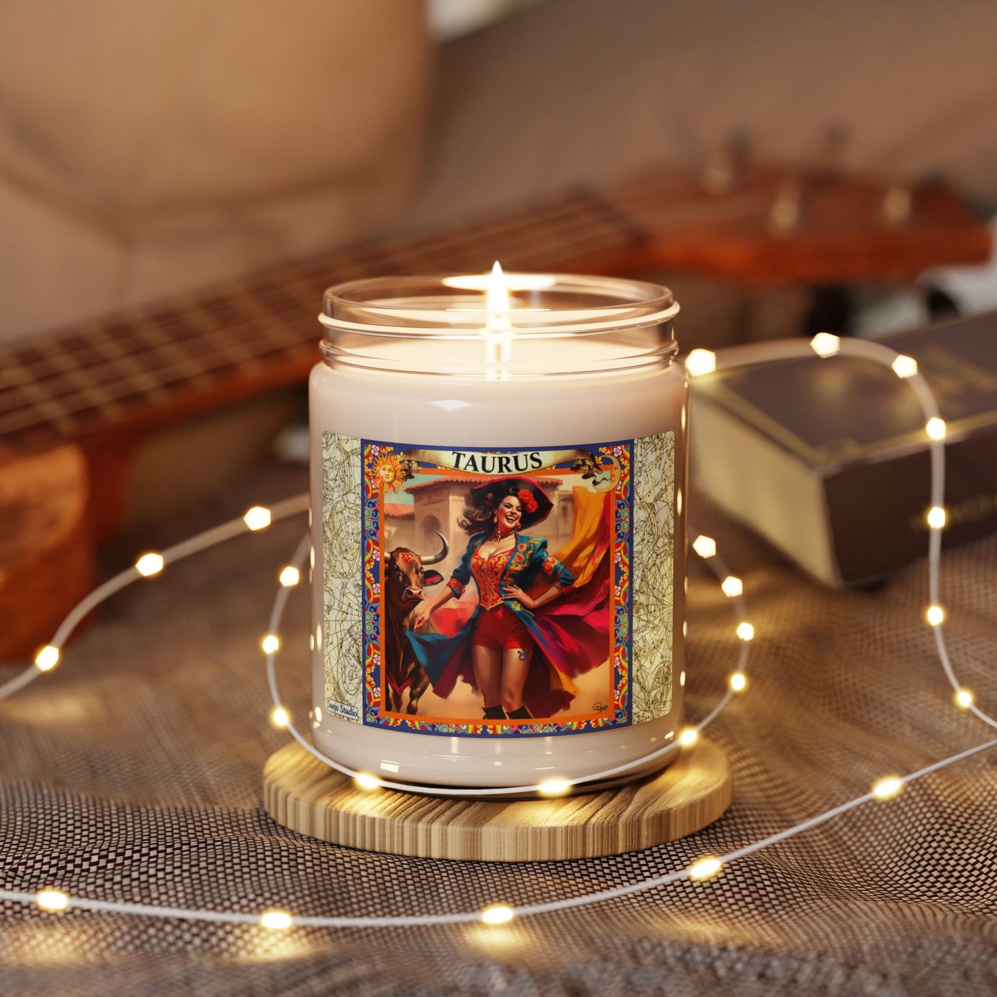 Taurus (Aril 20 - May 20)  - Zodiac Scented Soy Candle, 9oz