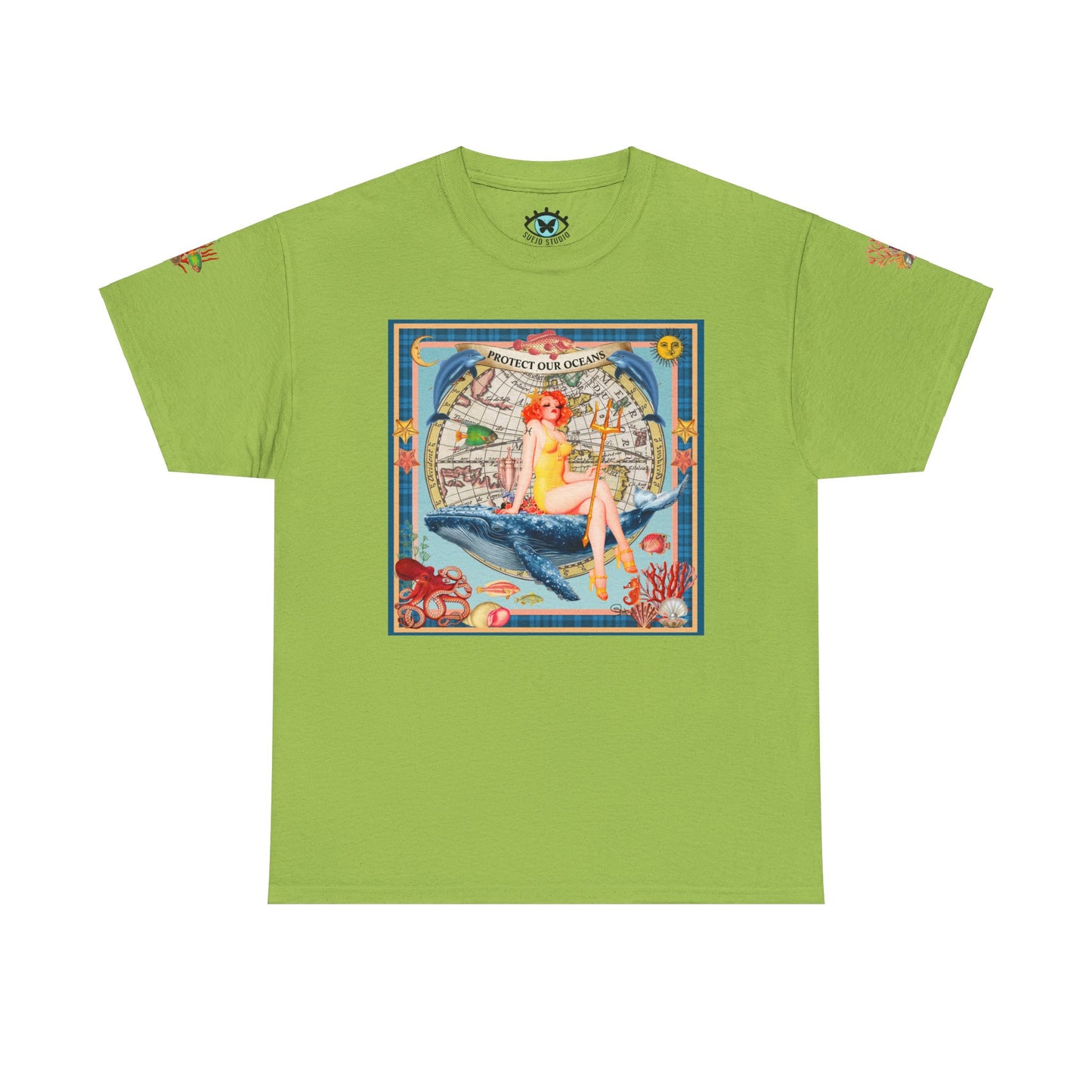Protect Our Oceans - Unisex Cotton T-Shirt