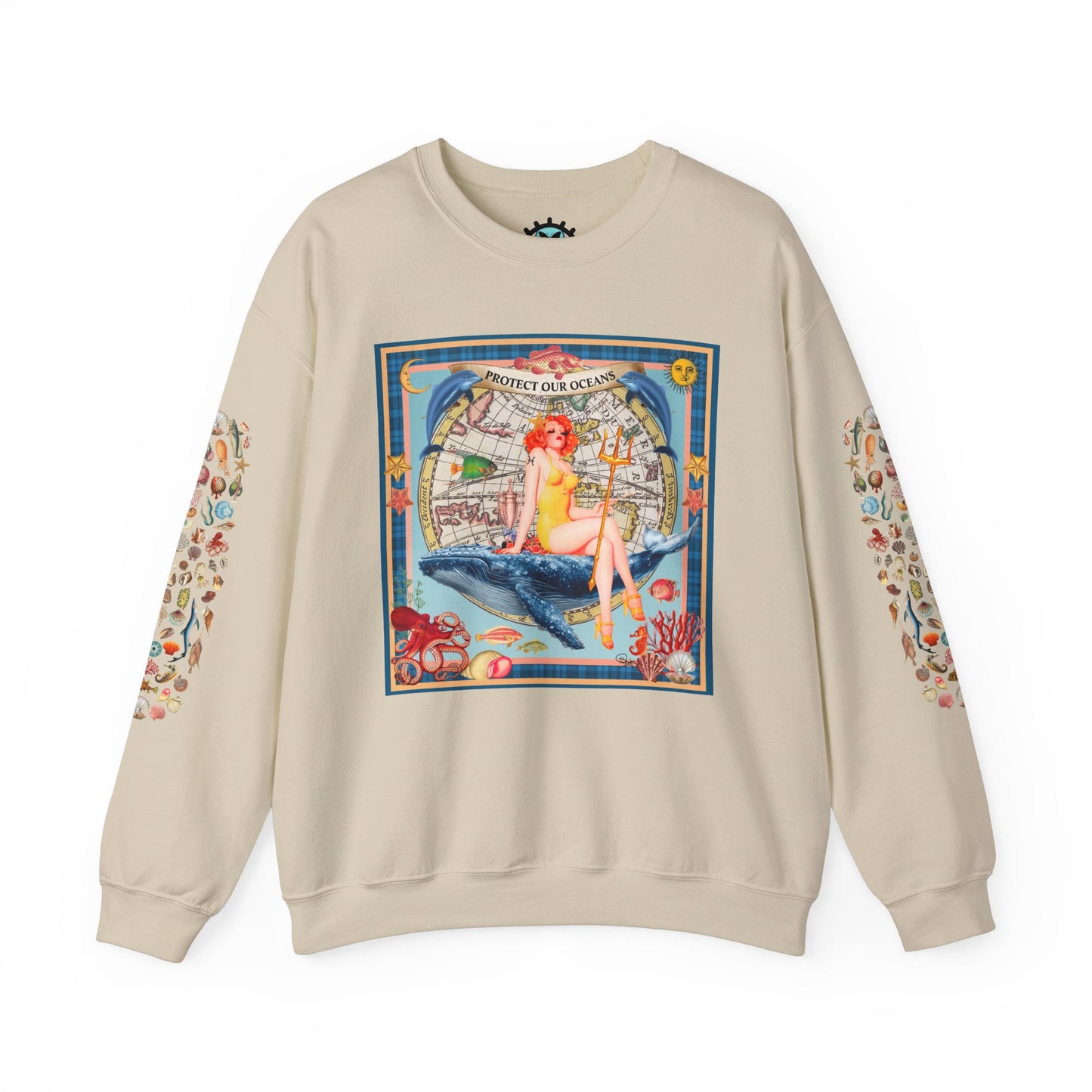 Protect Our Oceans - Unisex Crewneck Sweatshirt